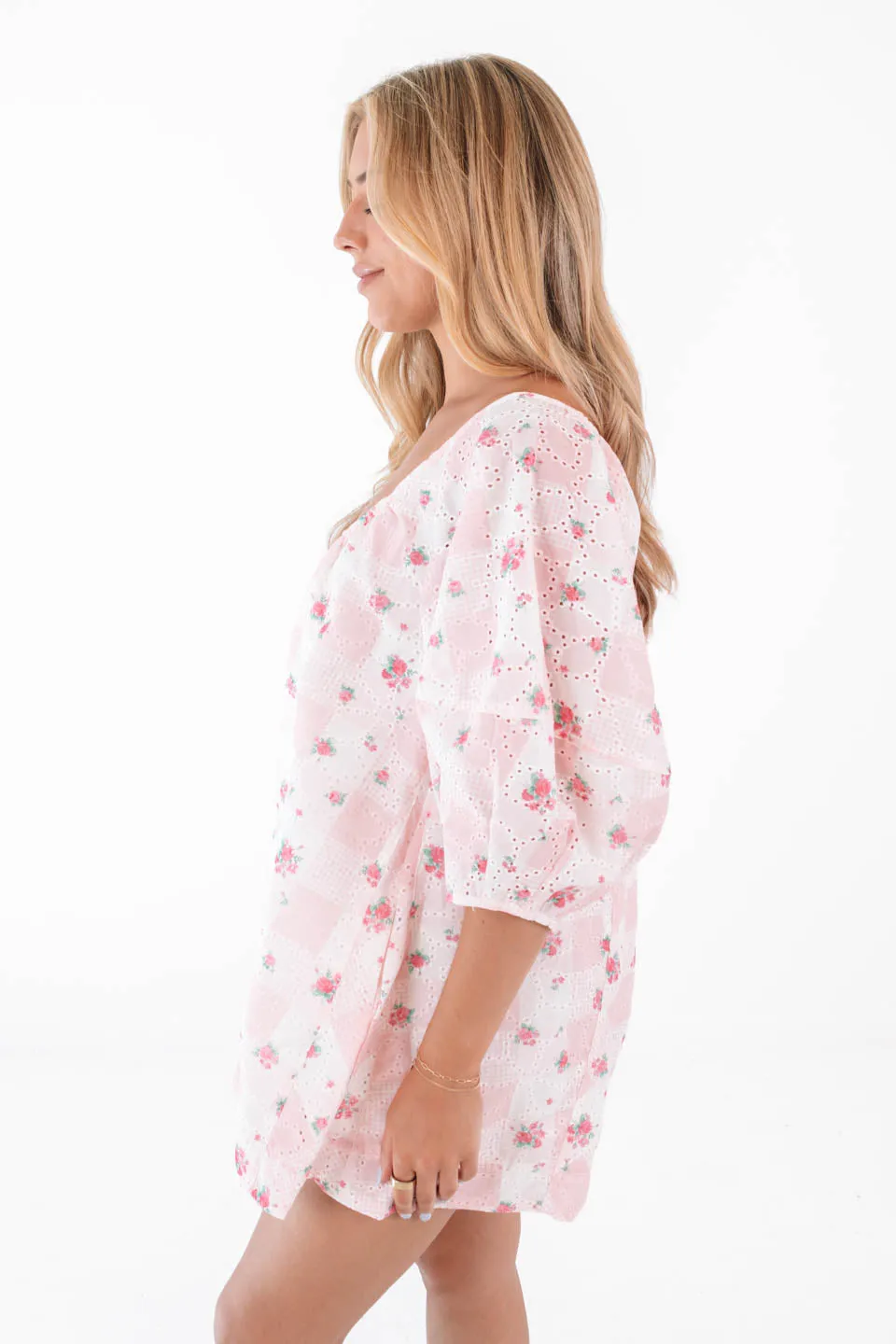 Just Darling Romper - Pink sold by The Impeccable Pig product image thumbnail 4
