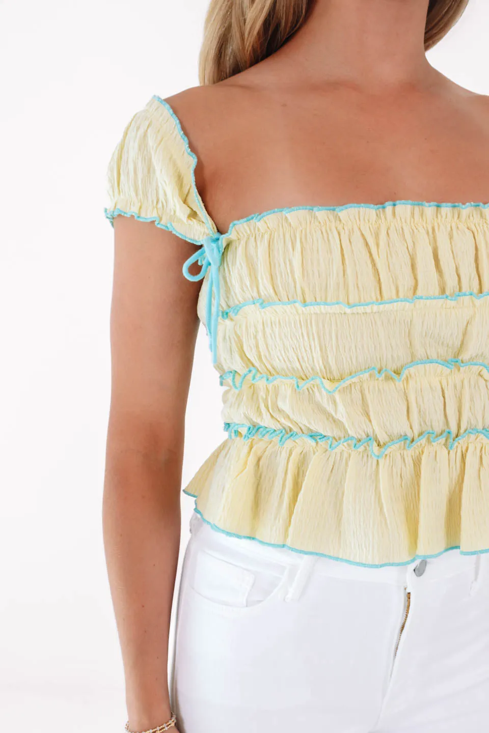 Sweet Sunshine Top - Yellow sold by The Impeccable Pig product image thumbnail 2