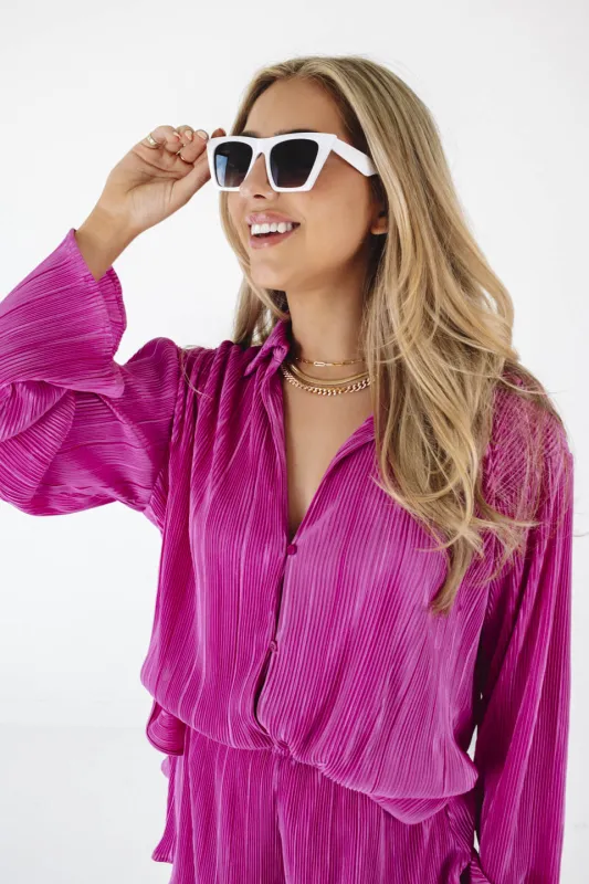 In Transit Sunnies - White sold by The Impeccable Pig