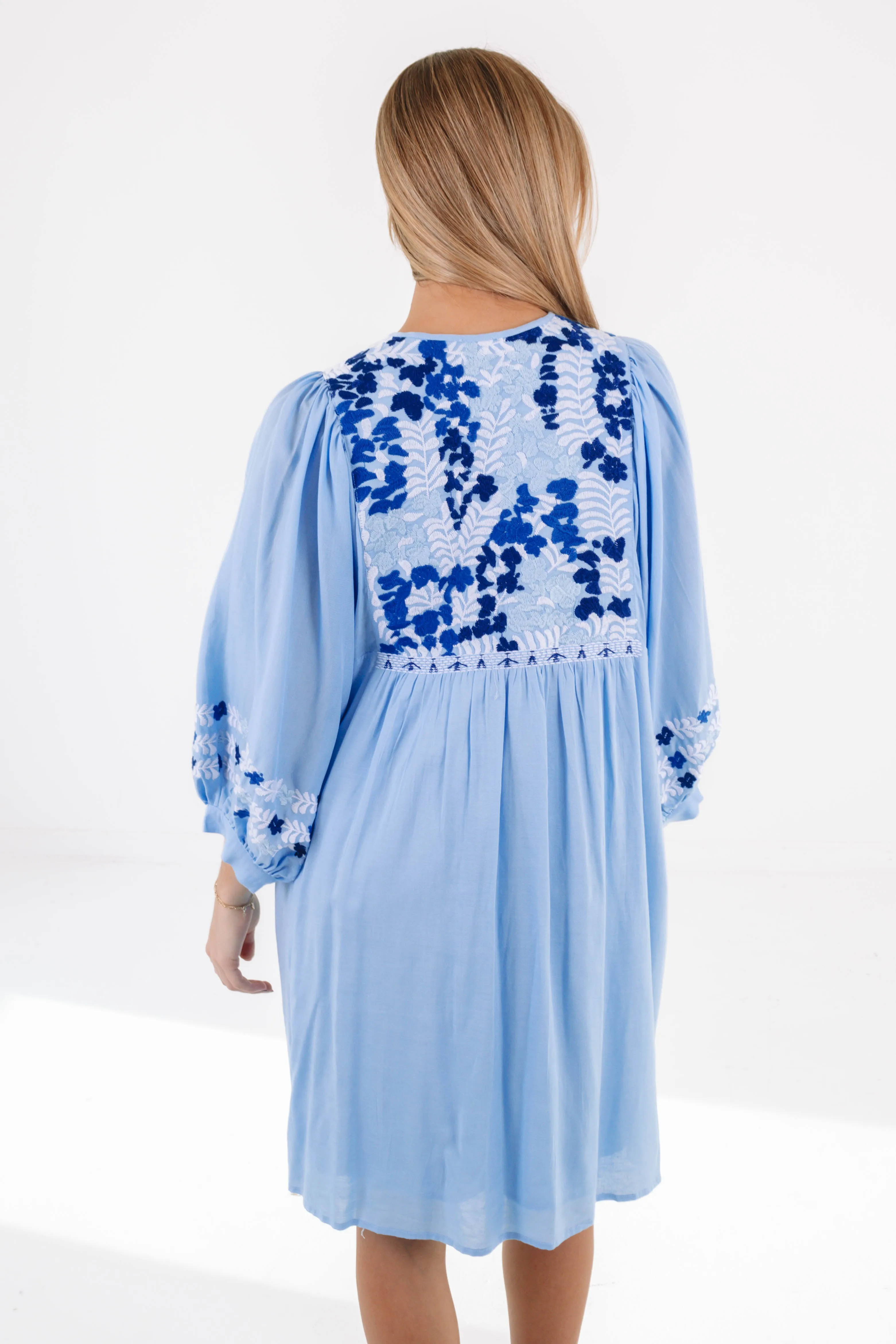 The Kasey Dress - Blue sold by The Impeccable Pig product image thumbnail 5