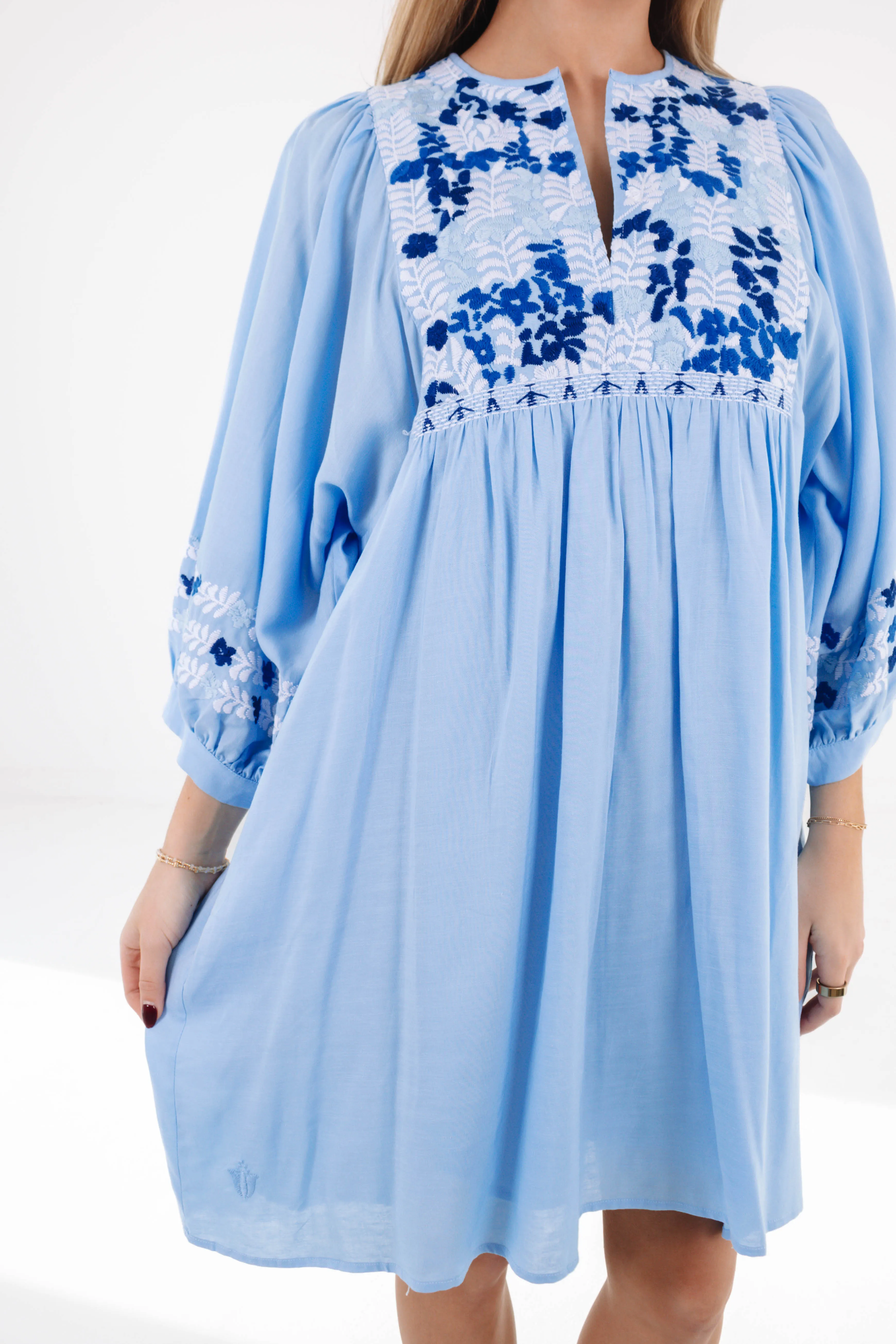 The Kasey Dress - Blue sold by The Impeccable Pig product image thumbnail 3