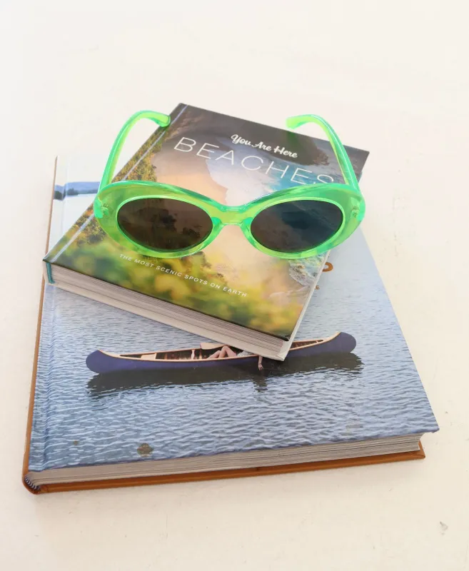 Neon Cowgirl Sunnies - Lime Green sold by The Impeccable Pig