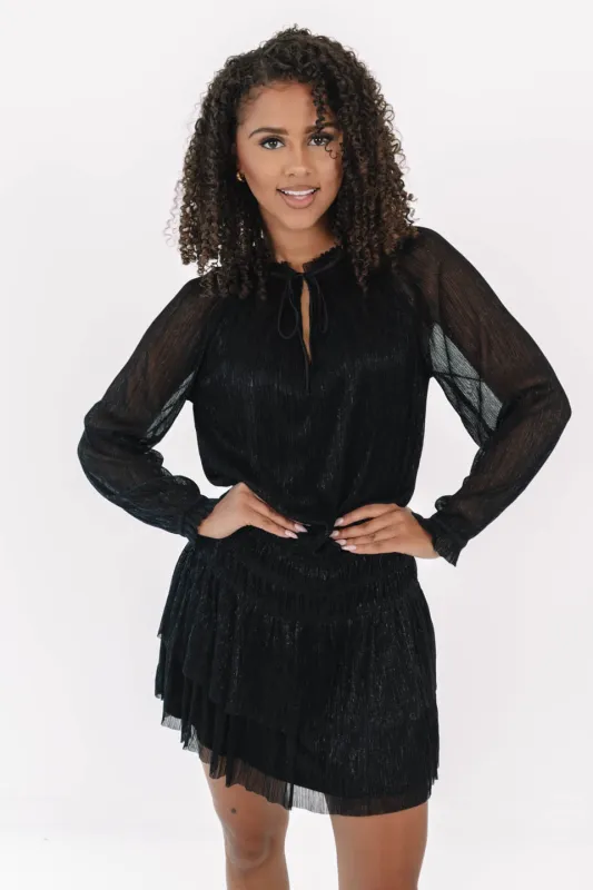 Midnight City Dress - Black sold by The Impeccable Pig