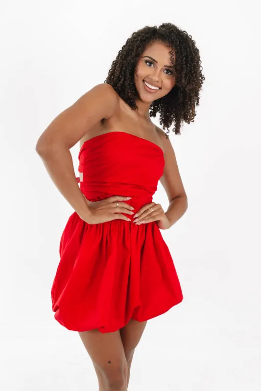 Start All Over Dress - Red made by ILLA ILLA