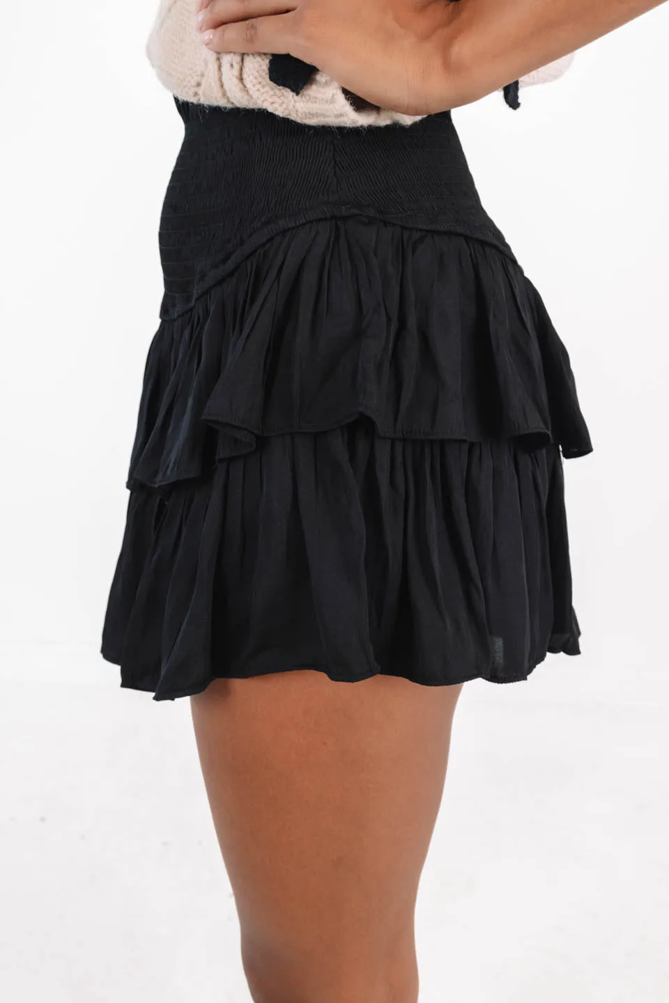 Headed For Happy Hour Skort - Black sold by The Impeccable Pig product image thumbnail 3