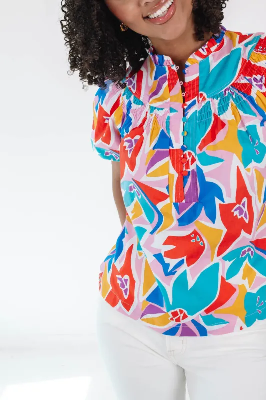 No Secrets Top - Multi made by The Impeccable Pig