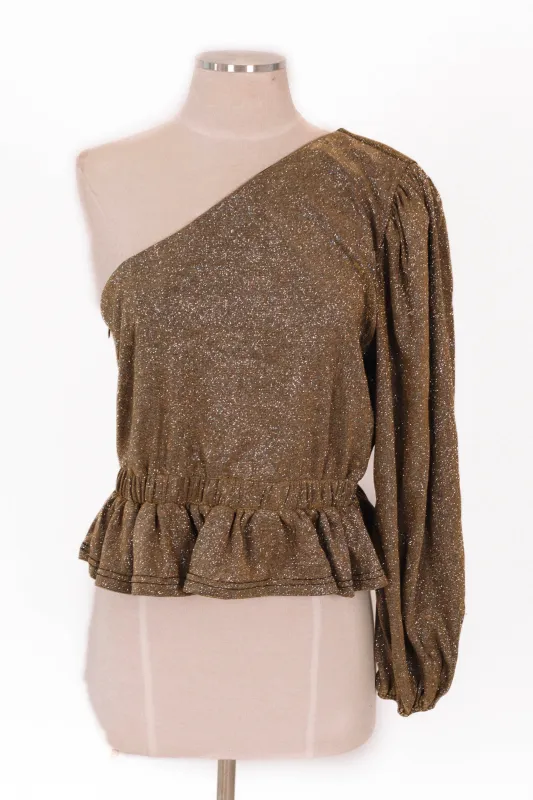 Dazzling Bright Top - Gold made by glam