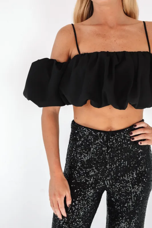 Treat You Better Top - Black made by The Impeccable Pig