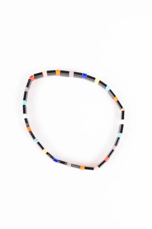 Day At The Beach Bracelet - Black made by The Impeccable Pig