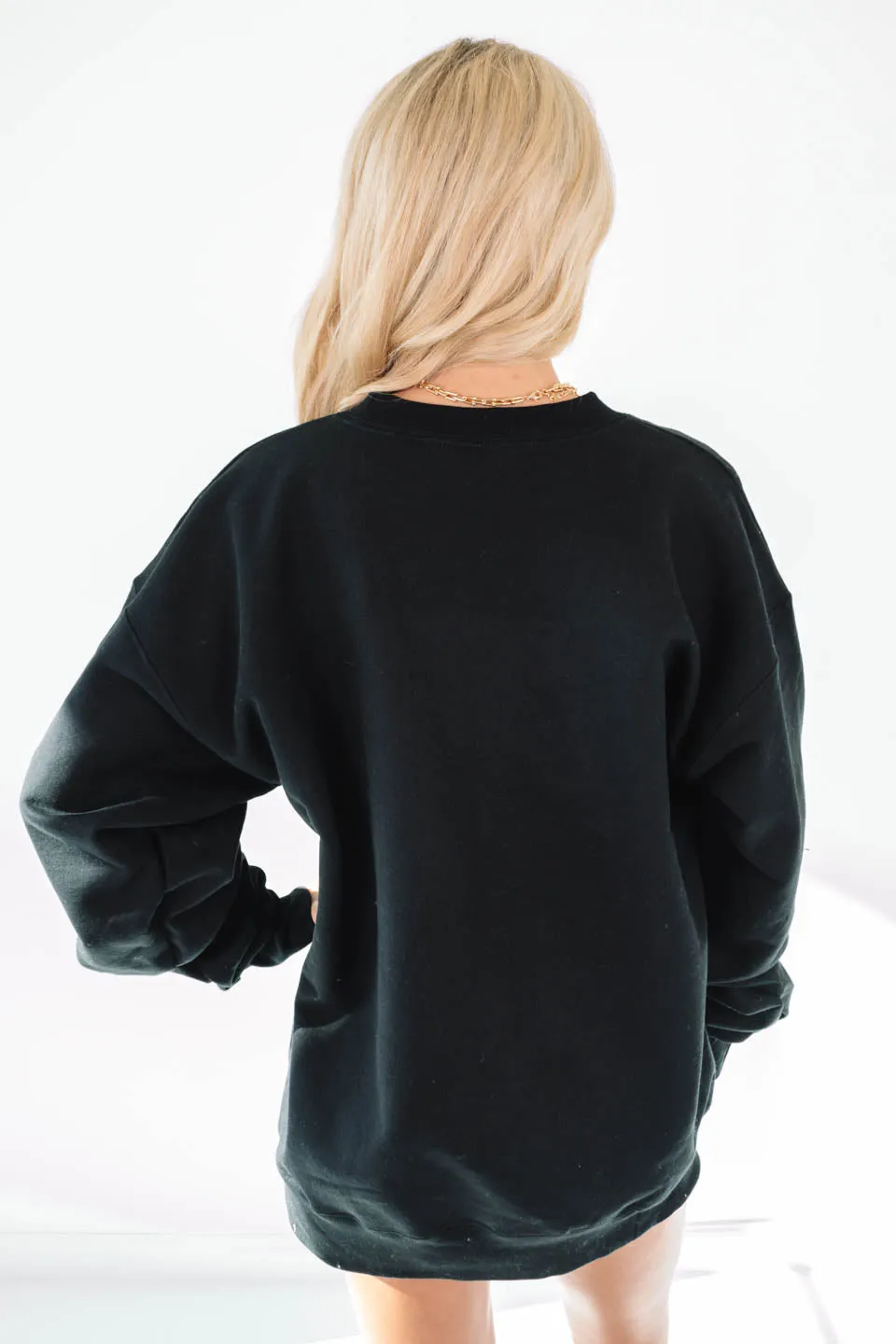 Varsity Texas Sweatshirt - Black sold by The Impeccable Pig product image thumbnail 4
