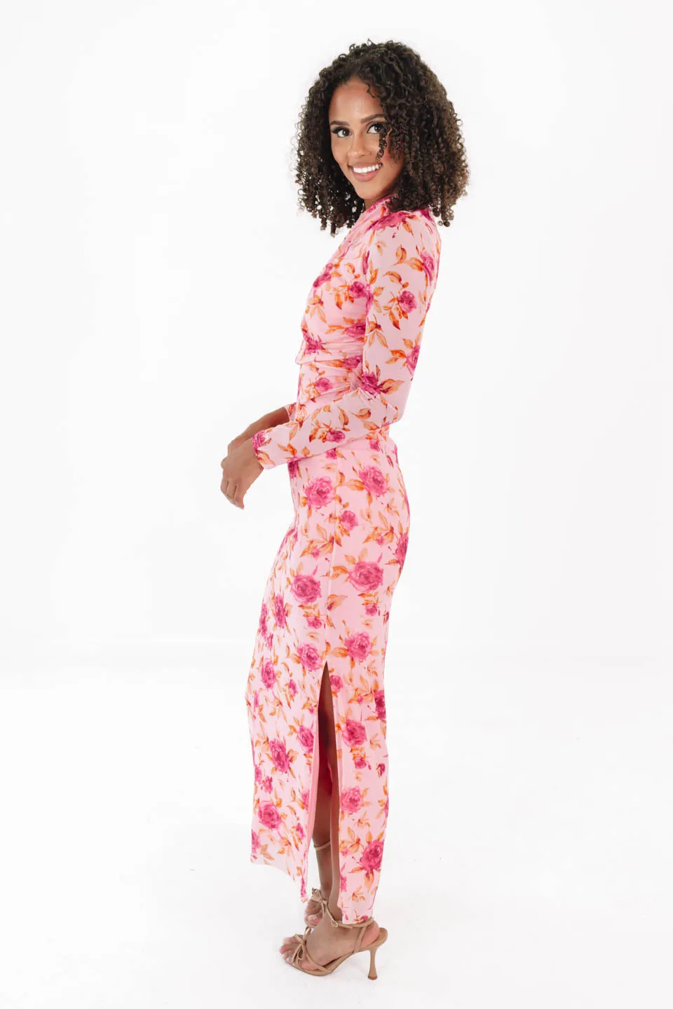 Let's Go Girls Midi Dress - Pink sold by The Impeccable Pig product image thumbnail 4