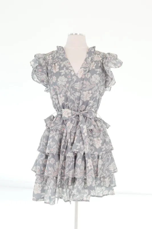 Flower Fields Dress - Sage made by TCEC