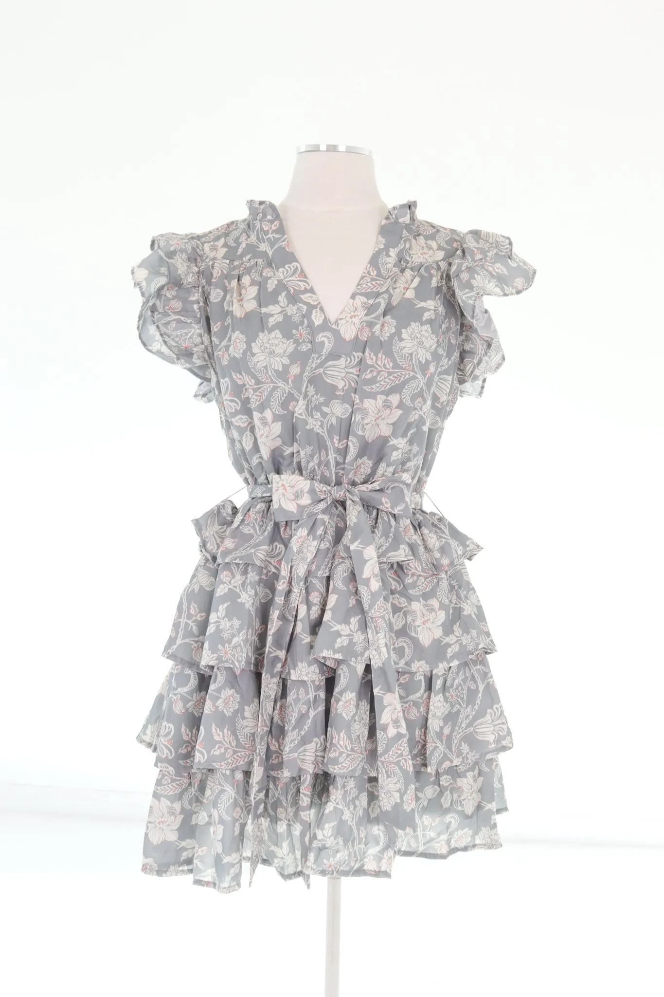 Flower Fields Dress - Sage sold by The Impeccable Pig