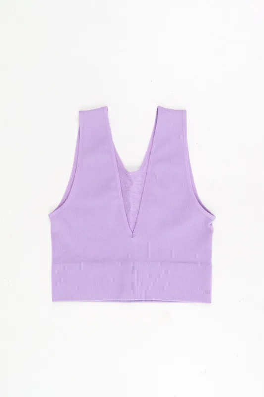 Taking A Walk Tank Top - Violet made by By Together