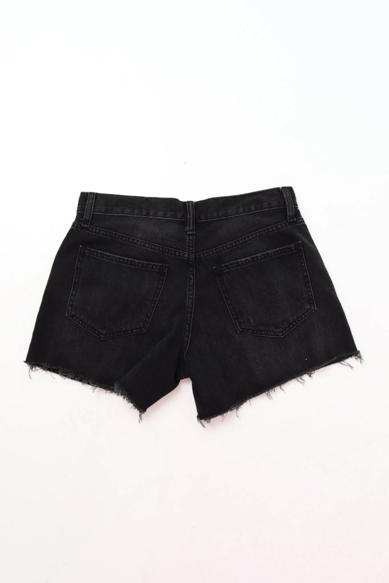 Basic On The Bottom Denim Shorts - Black sold by The Impeccable Pig product image thumbnail 3