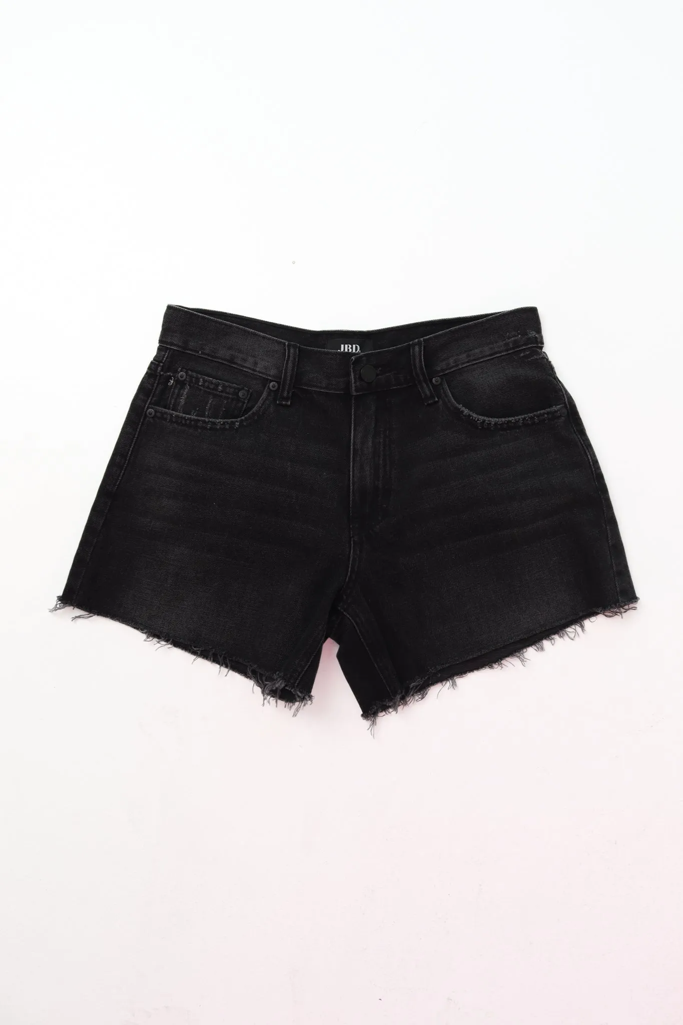 Basic On The Bottom Denim Shorts - Black sold by The Impeccable Pig