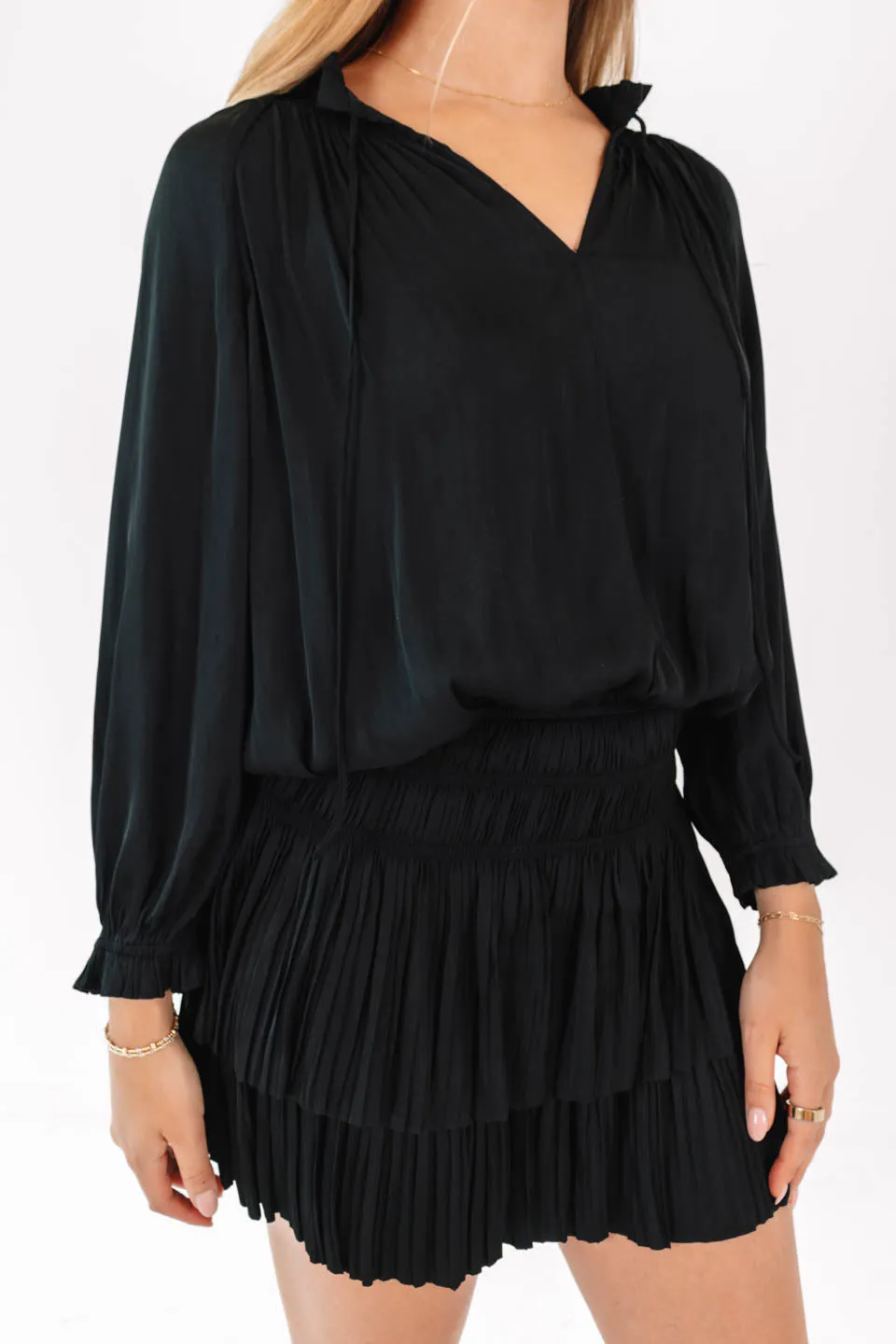 Clock Strikes Midnight Dress - Black sold by The Impeccable Pig product image thumbnail 2