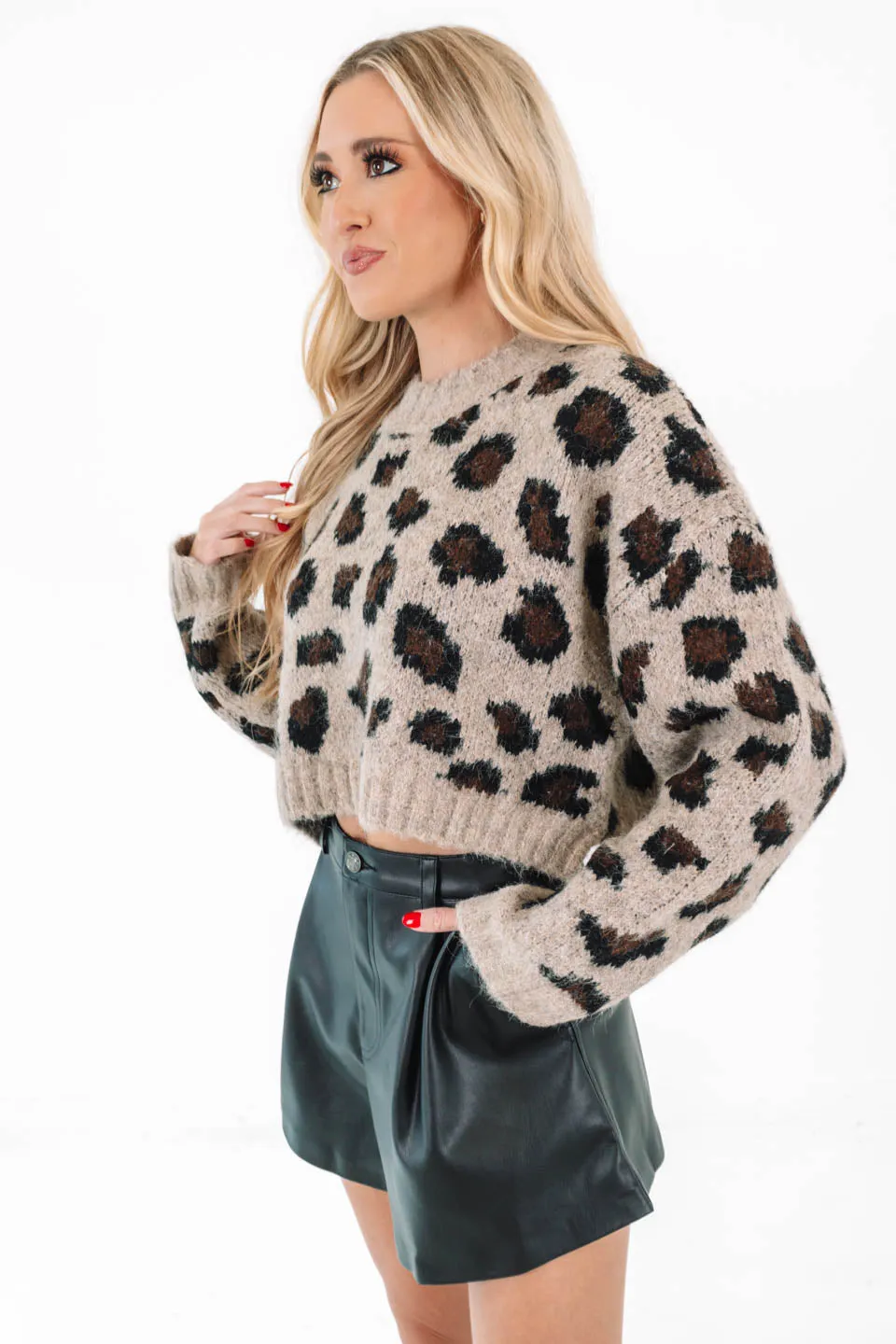 Look At Her Sweater - Grey sold by The Impeccable Pig product image thumbnail 5