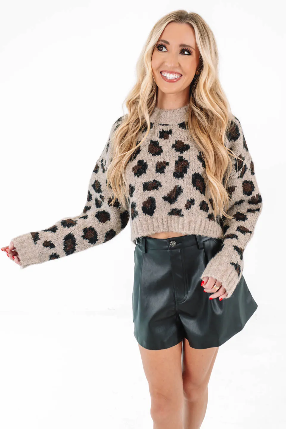 Look At Her Sweater - Grey sold by The Impeccable Pig product image thumbnail 2