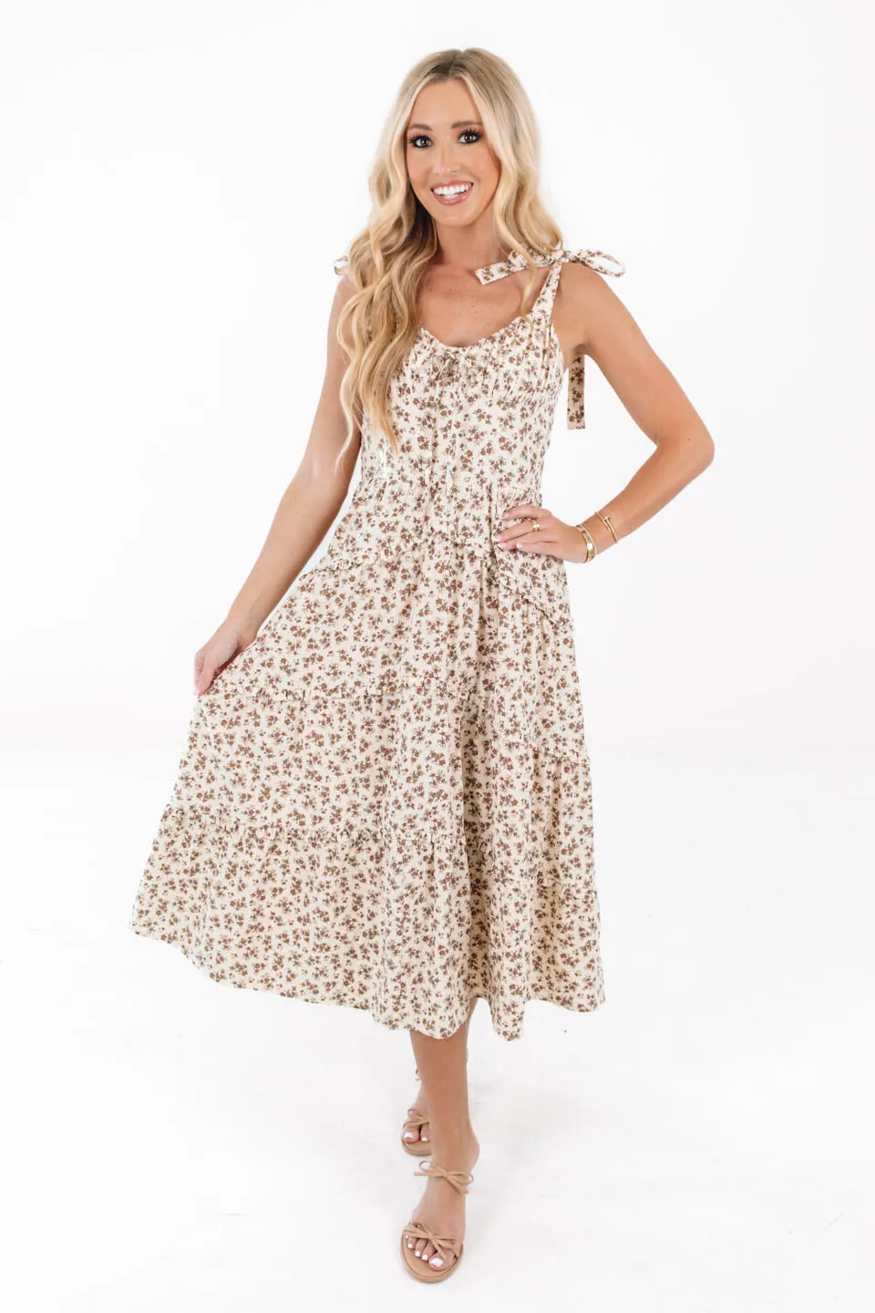 Simple Standards Midi Dress - Cream sold by The Impeccable Pig product image thumbnail 2