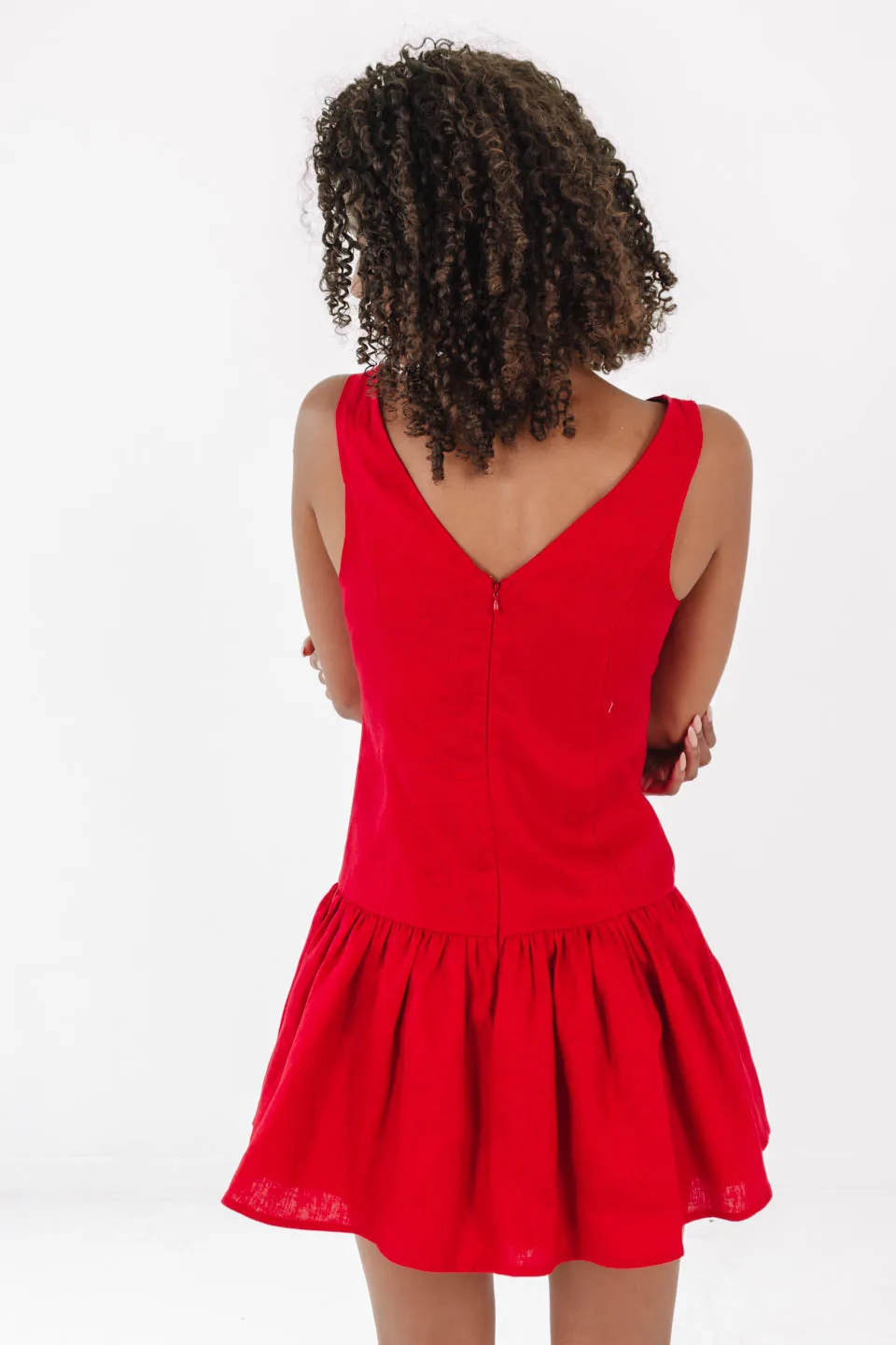 Giving Gameday Dress - Red sold by The Impeccable Pig product image thumbnail 5