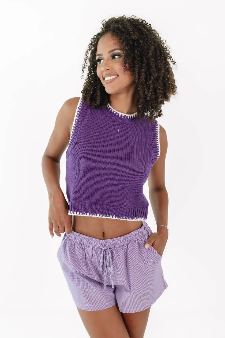 Gone Boating Shorts - Purple sold by The Impeccable Pig product image thumbnail 3