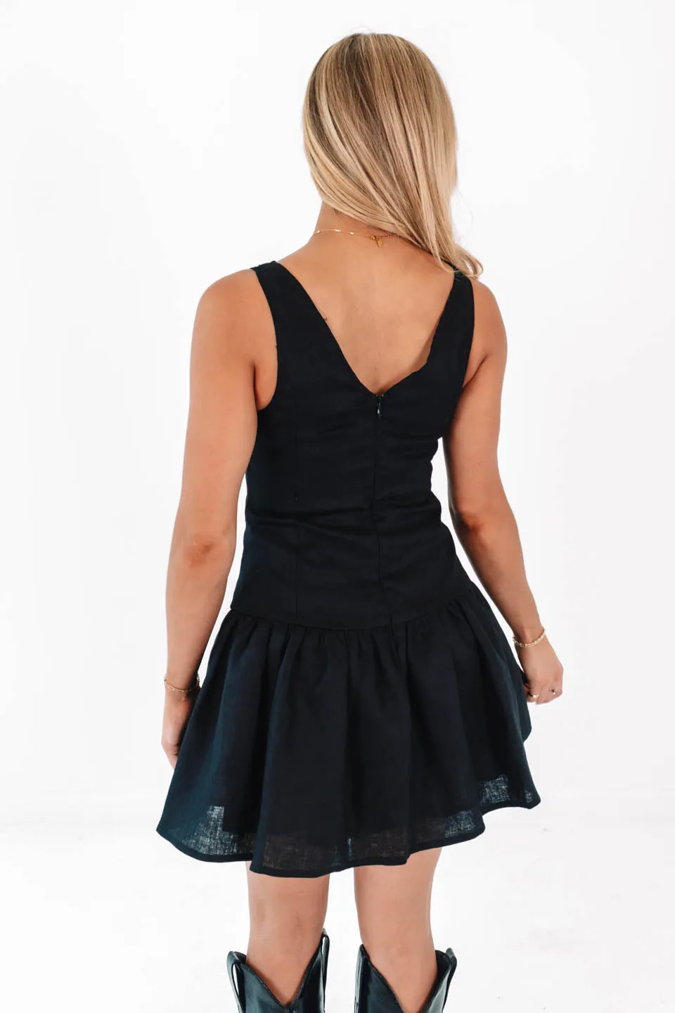 Giving Gameday Dress - Black sold by The Impeccable Pig product image thumbnail 5
