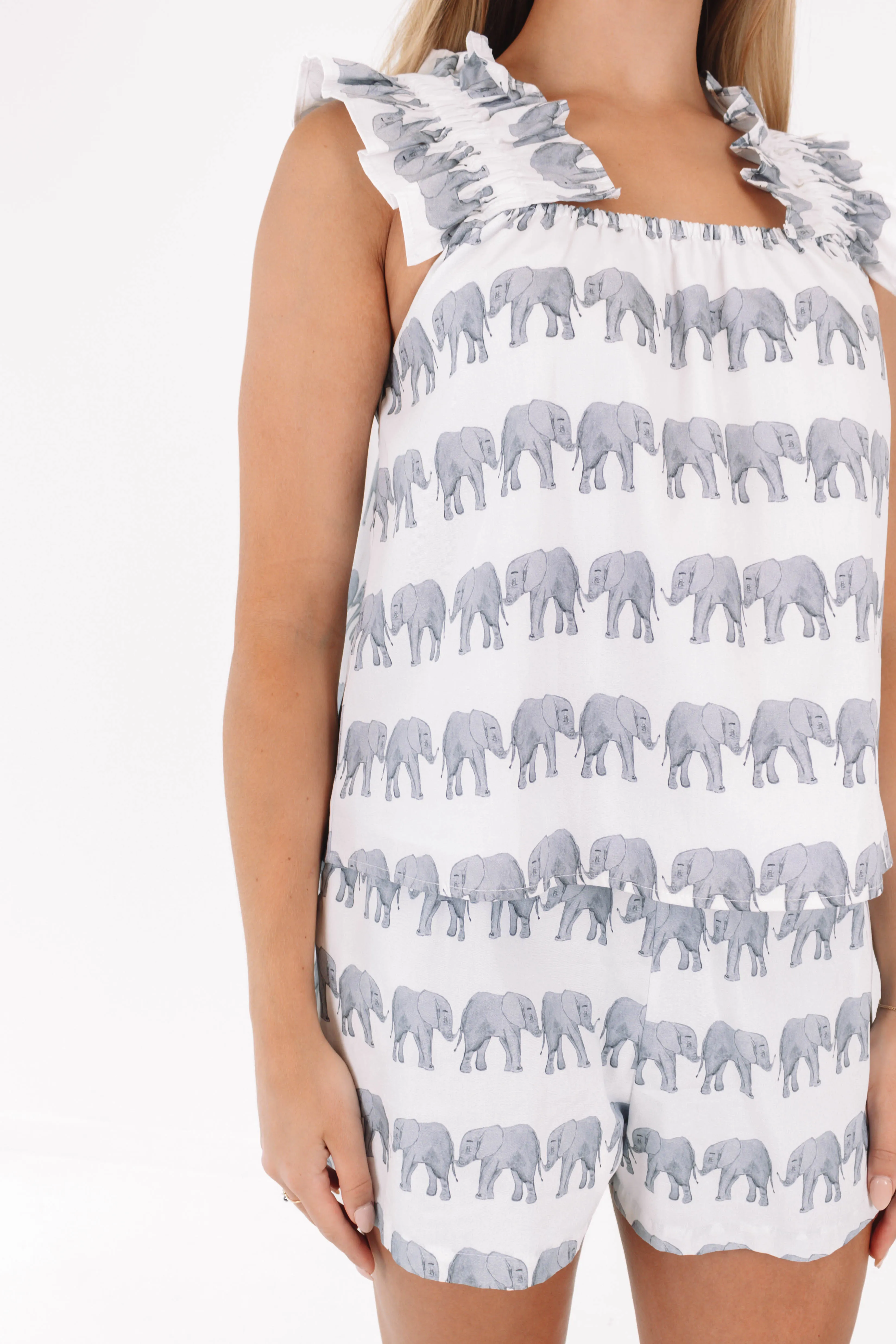 School Pride Shorts - Elephant sold by The Impeccable Pig product image thumbnail 2