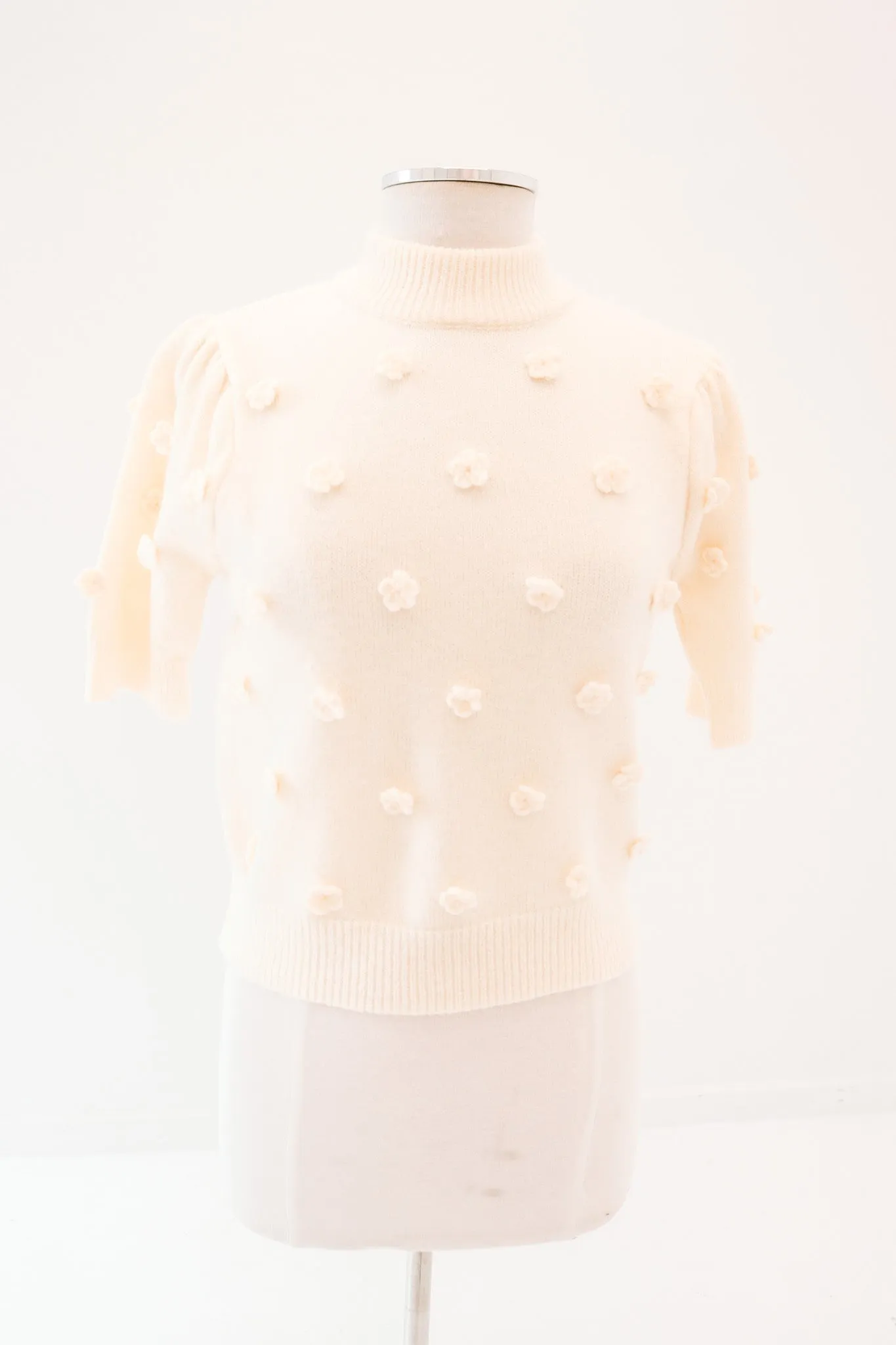 Bunches Of Blossoms Sweater - Ivory sold by The Impeccable Pig