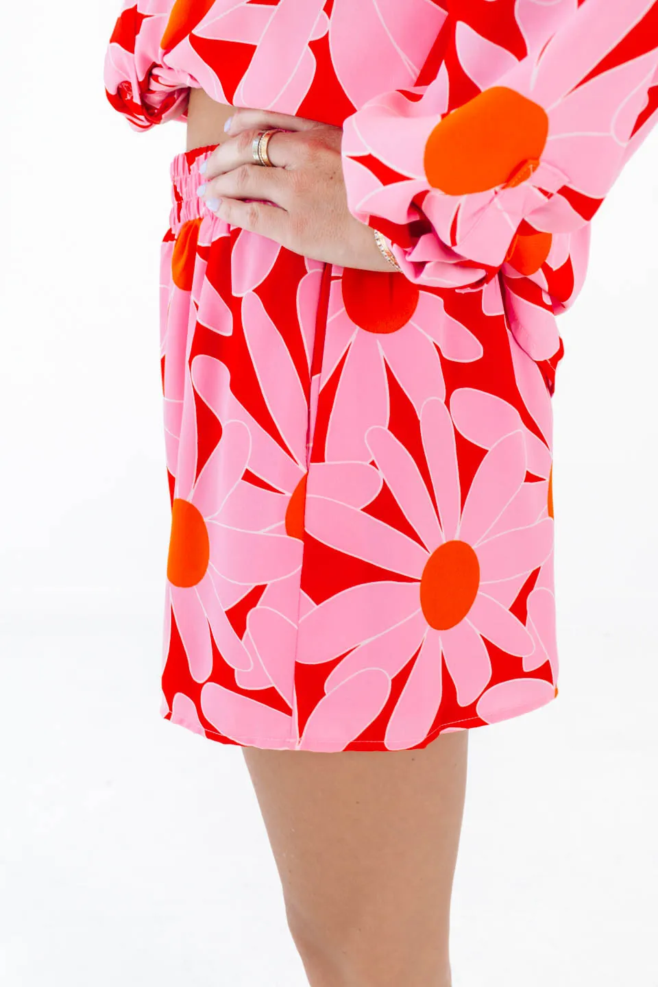 Life In Color Shorts - Pink sold by The Impeccable Pig product image thumbnail 3