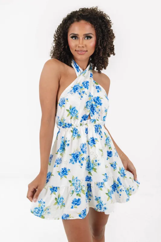 Lake Day Dress - White made by Day + Moon