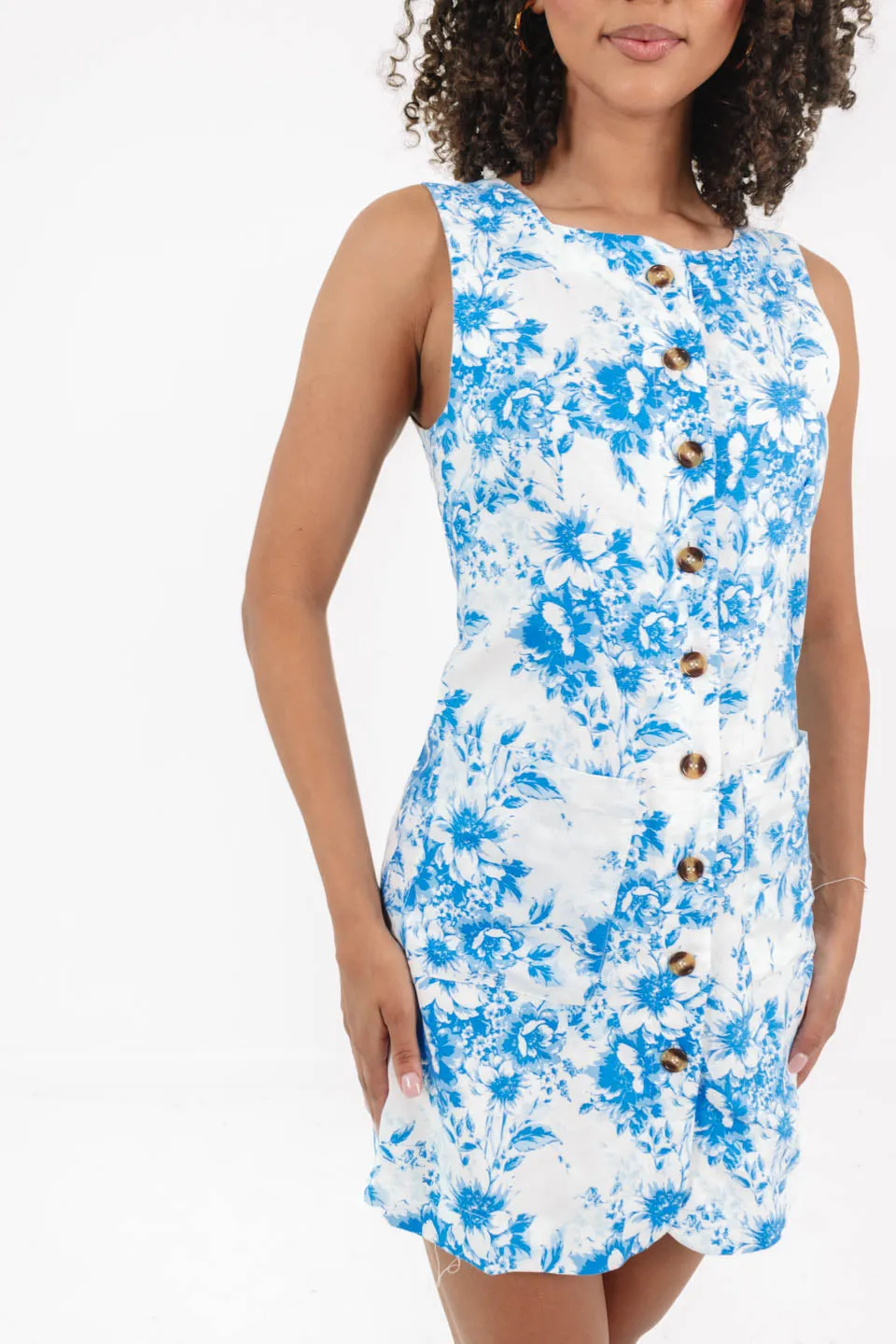 Sunset Sail Dress - Blue sold by The Impeccable Pig product image thumbnail 4