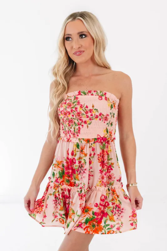 Sweet For Me Dress - Peach made by Olivaceous