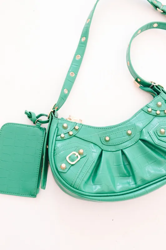 I'll Be In Brooklyn Bag - Green made by Urban Expressions