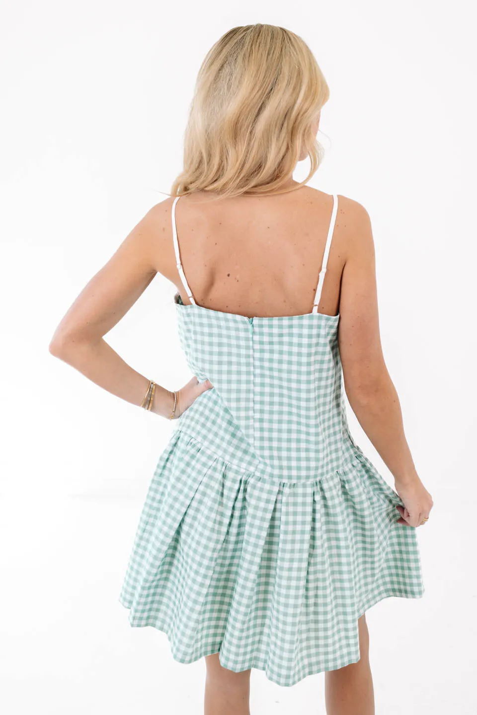 Take A Swing Dress - Mint sold by The Impeccable Pig product image thumbnail 5