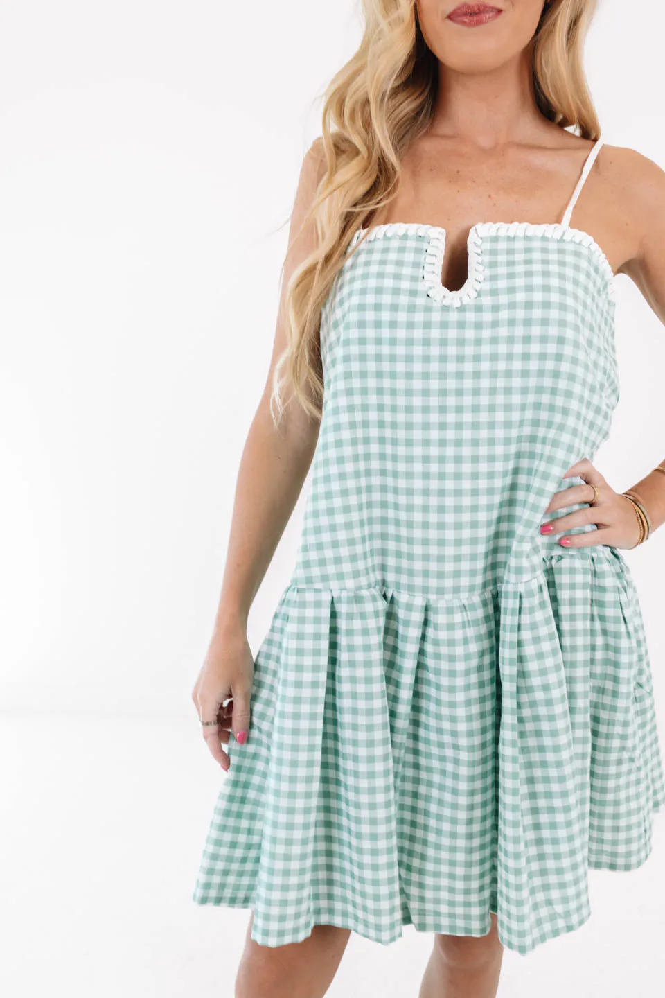 Take A Swing Dress - Mint sold by The Impeccable Pig product image thumbnail 3