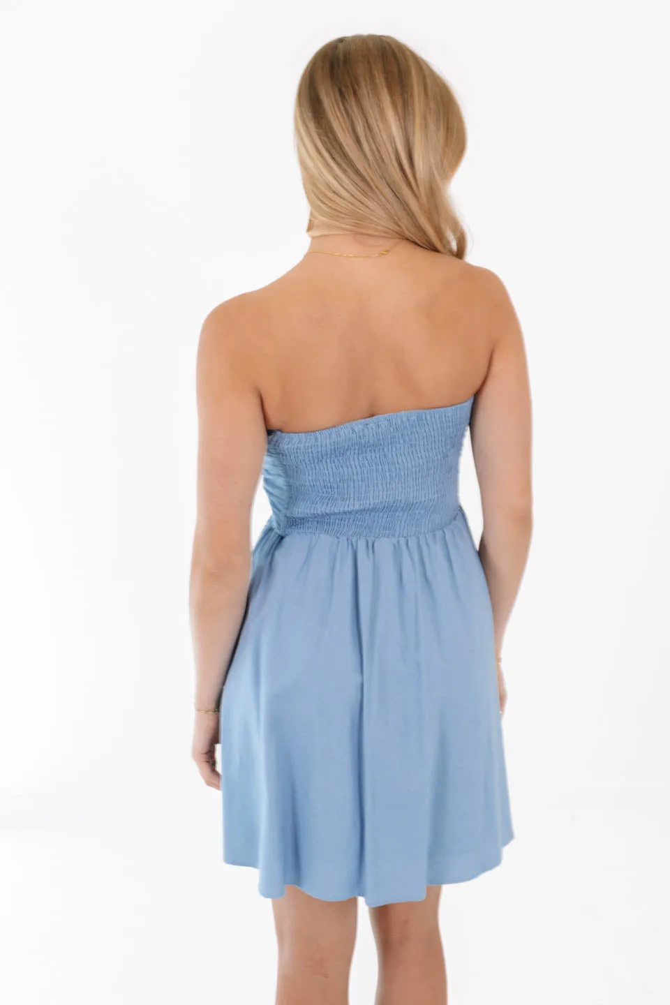Party Gal Dress - Blue sold by The Impeccable Pig product image thumbnail 4