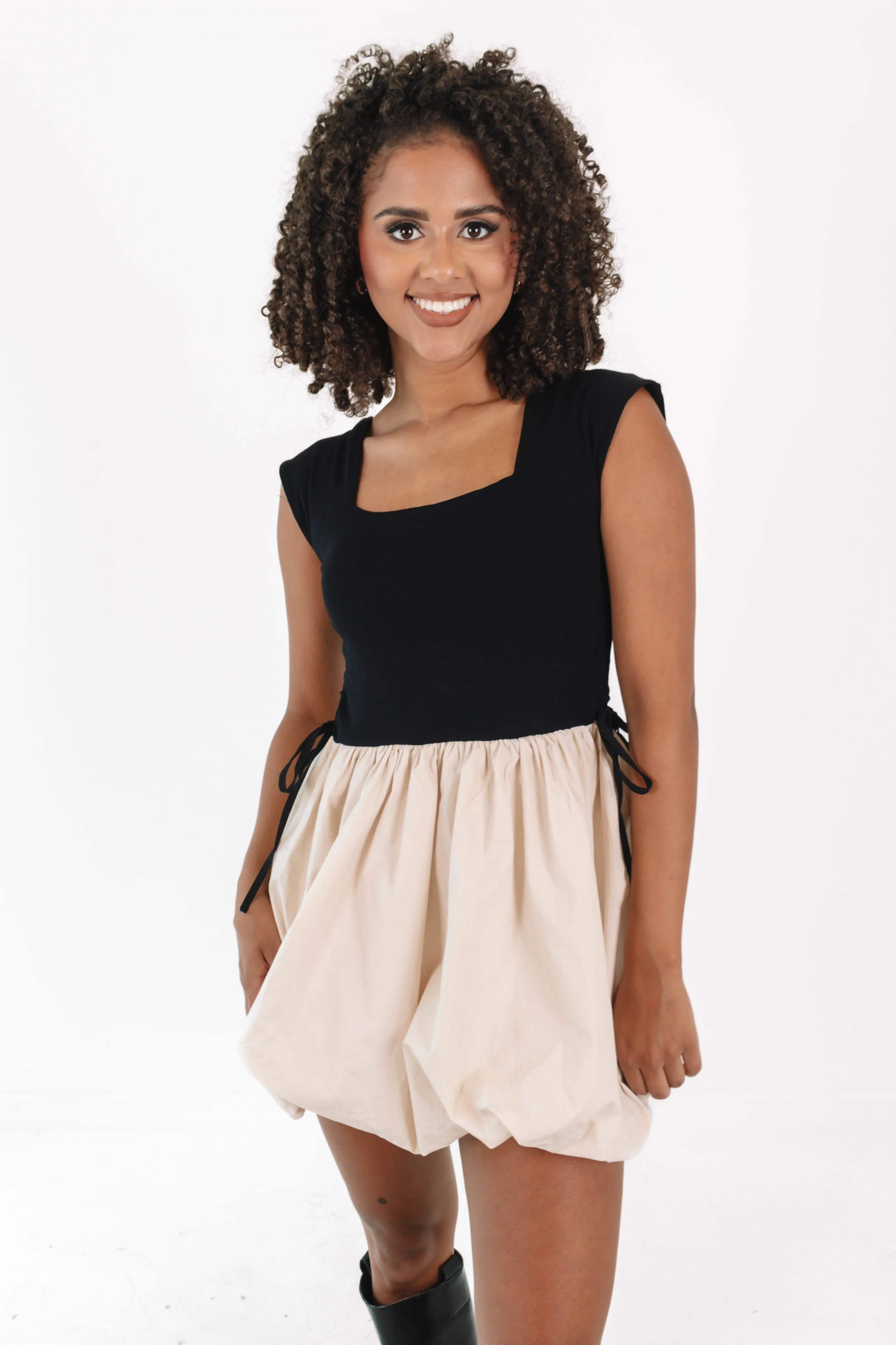 Take Me Away Dress - Black/Natural sold by The Impeccable Pig product image thumbnail 2