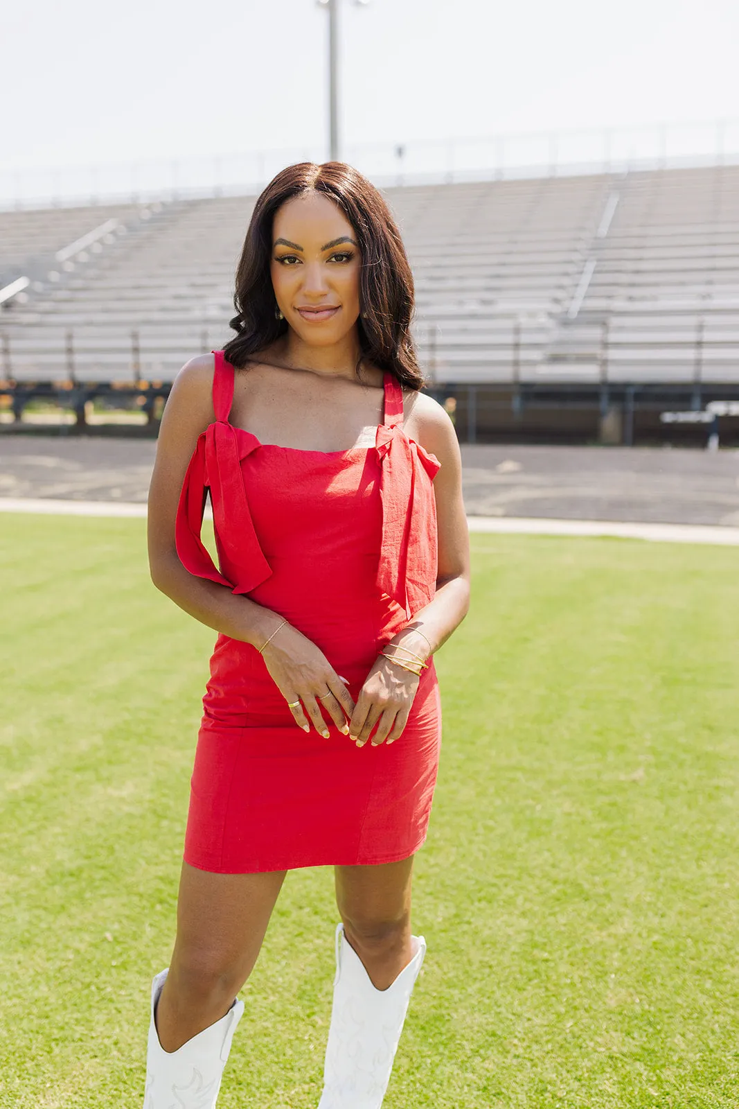 Always Winning Dress - Red sold by The Impeccable Pig product image thumbnail 3