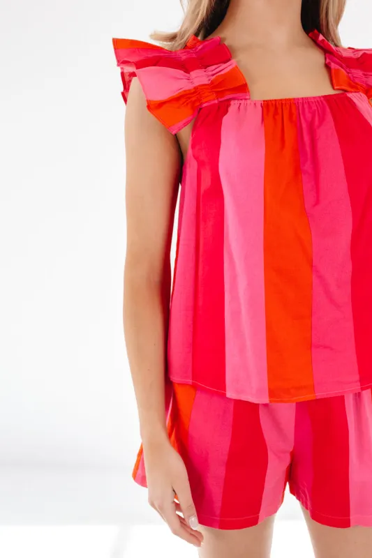 The Rae Shorts - Pink made by The Impeccable Pig