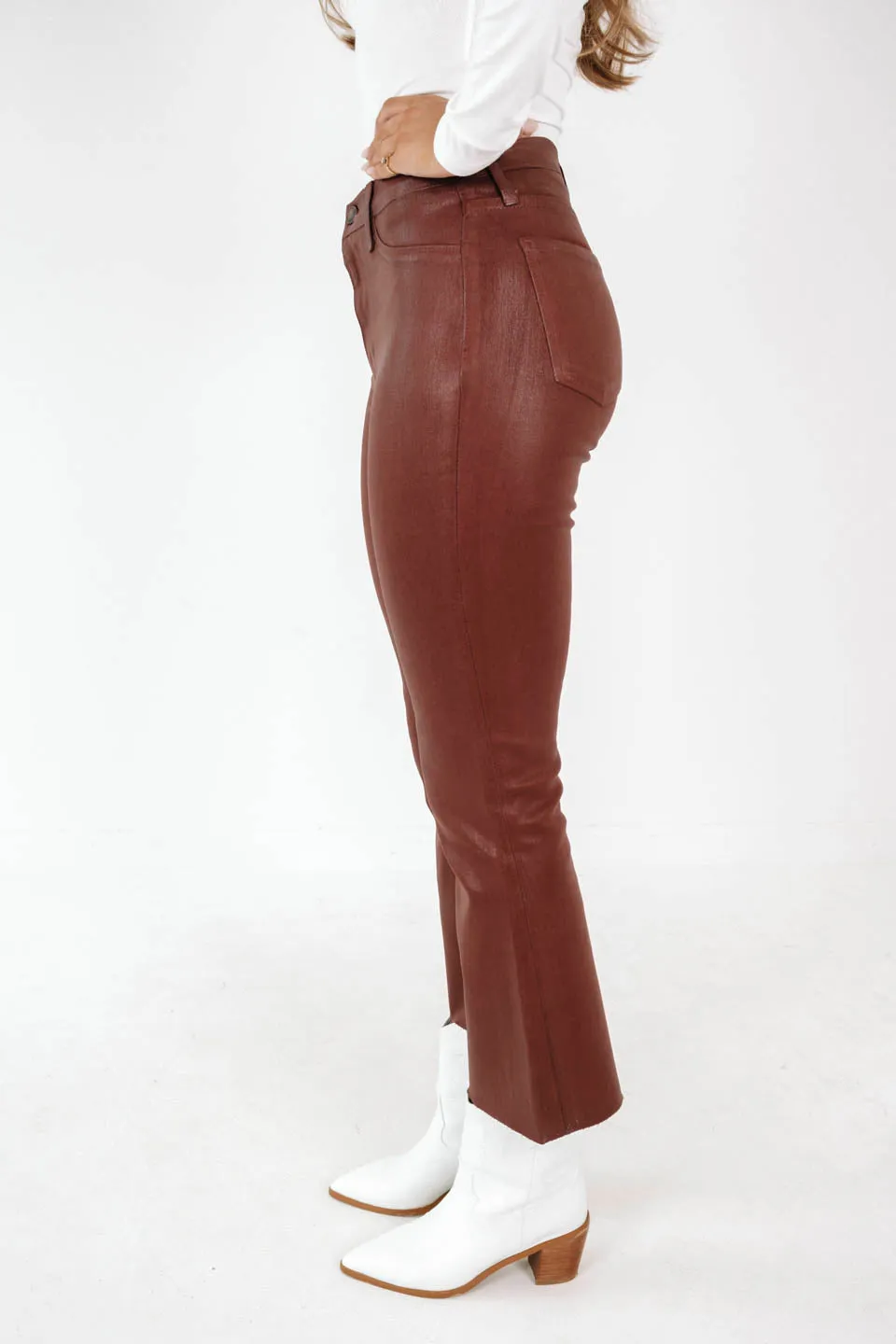 Power Stance Jeans - Brick sold by The Impeccable Pig product image thumbnail 3