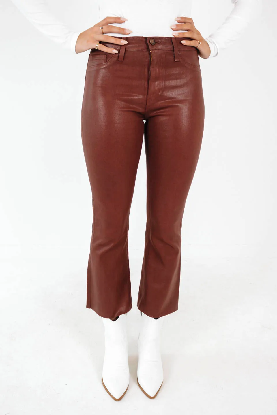 Power Stance Jeans - Brick sold by The Impeccable Pig