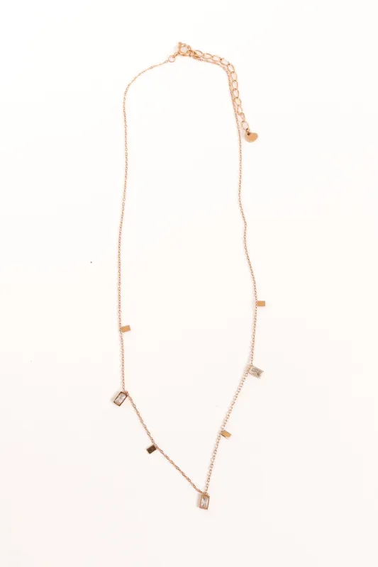 Hint Of Love Necklace - Gold sold by The Impeccable Pig