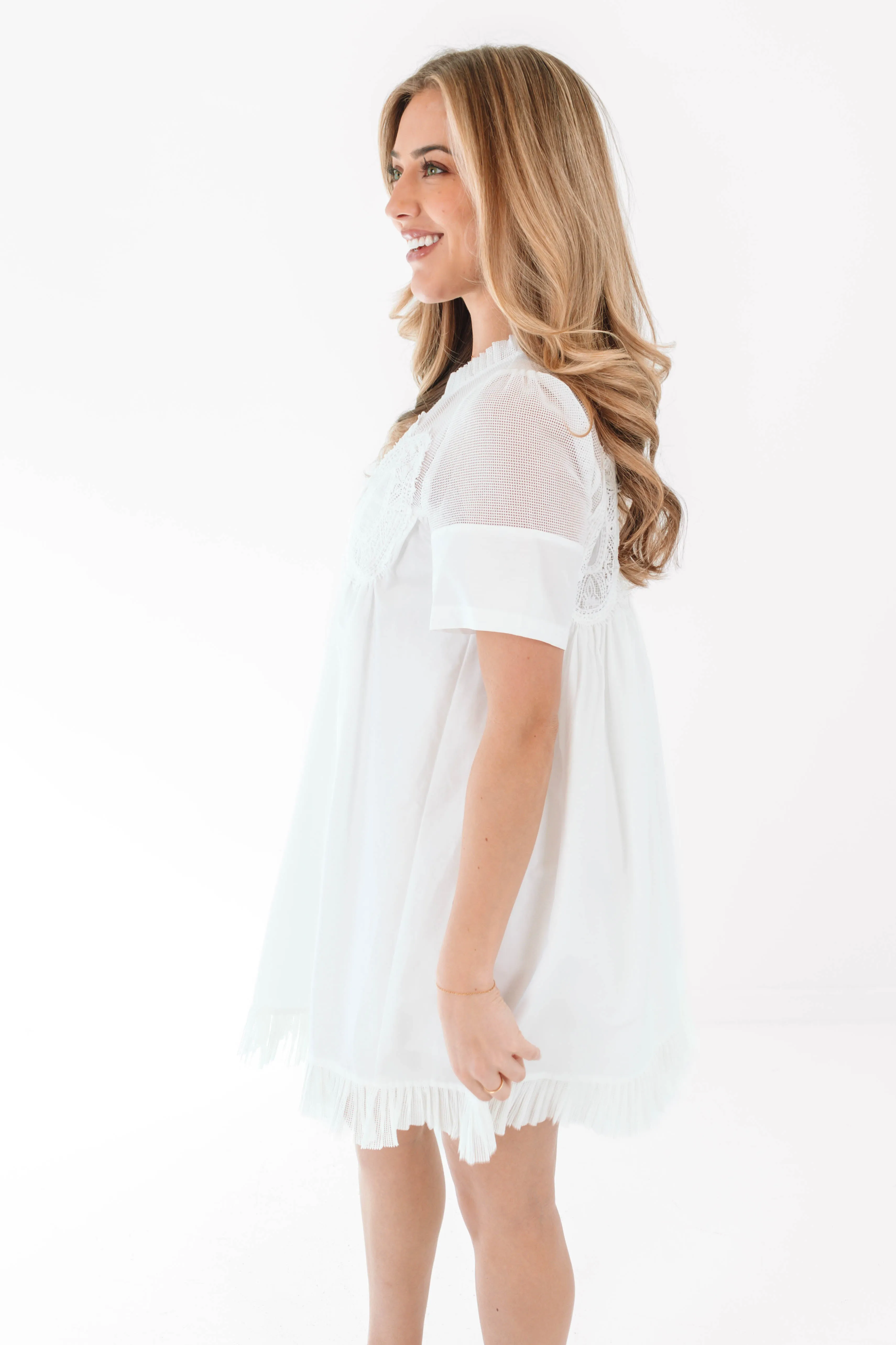 Hosting Brunch Dress - White sold by The Impeccable Pig product image thumbnail 3