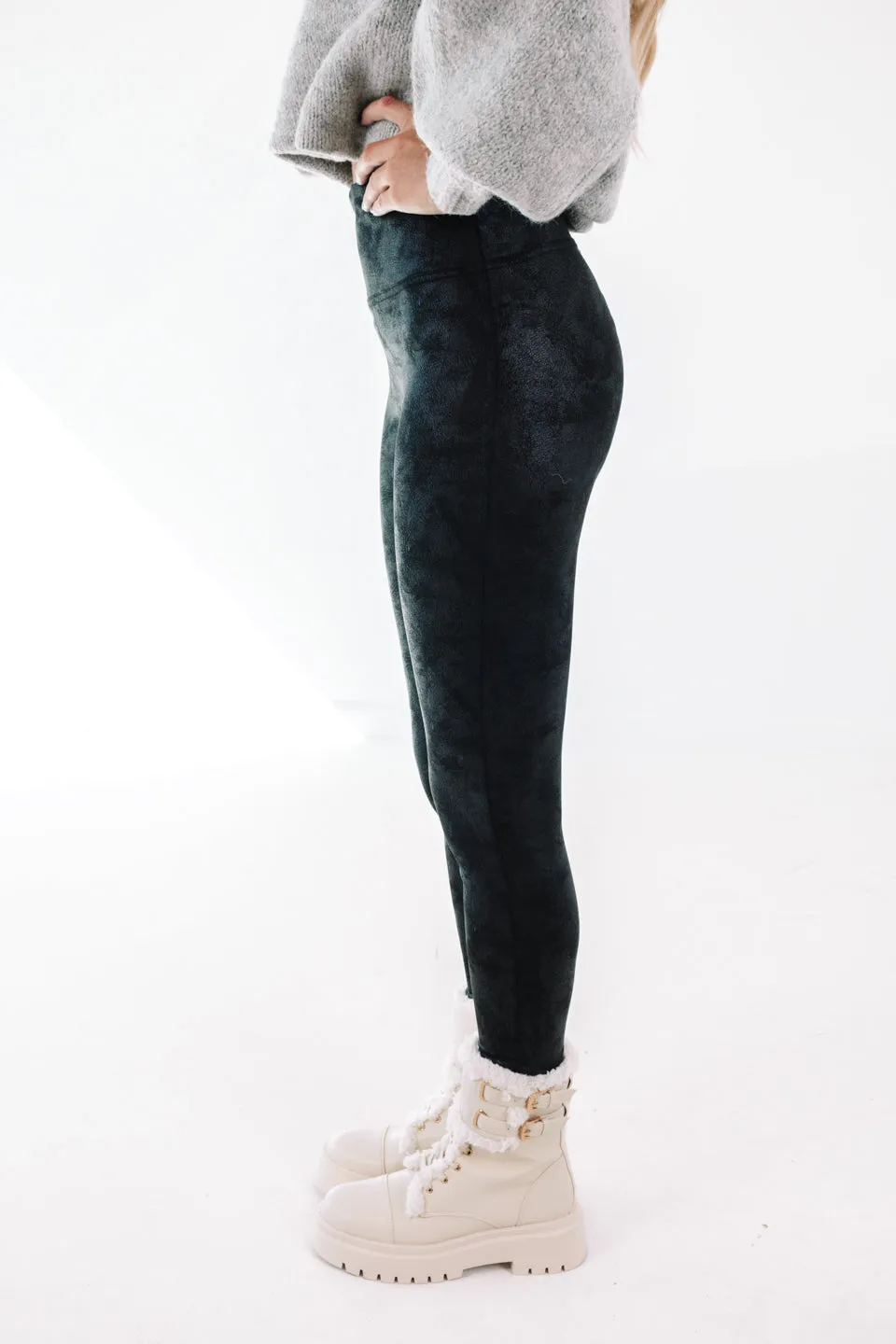 Not Much To Say Leggings - Black sold by The Impeccable Pig product image thumbnail 2