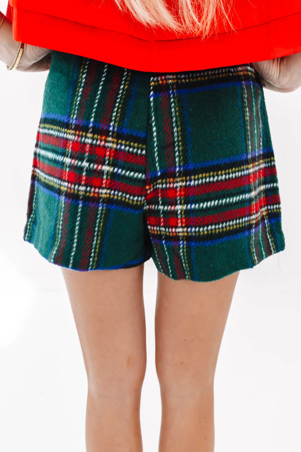 Really Can’t Stay Skirt - Green Plaid sold by The Impeccable Pig product image thumbnail 4