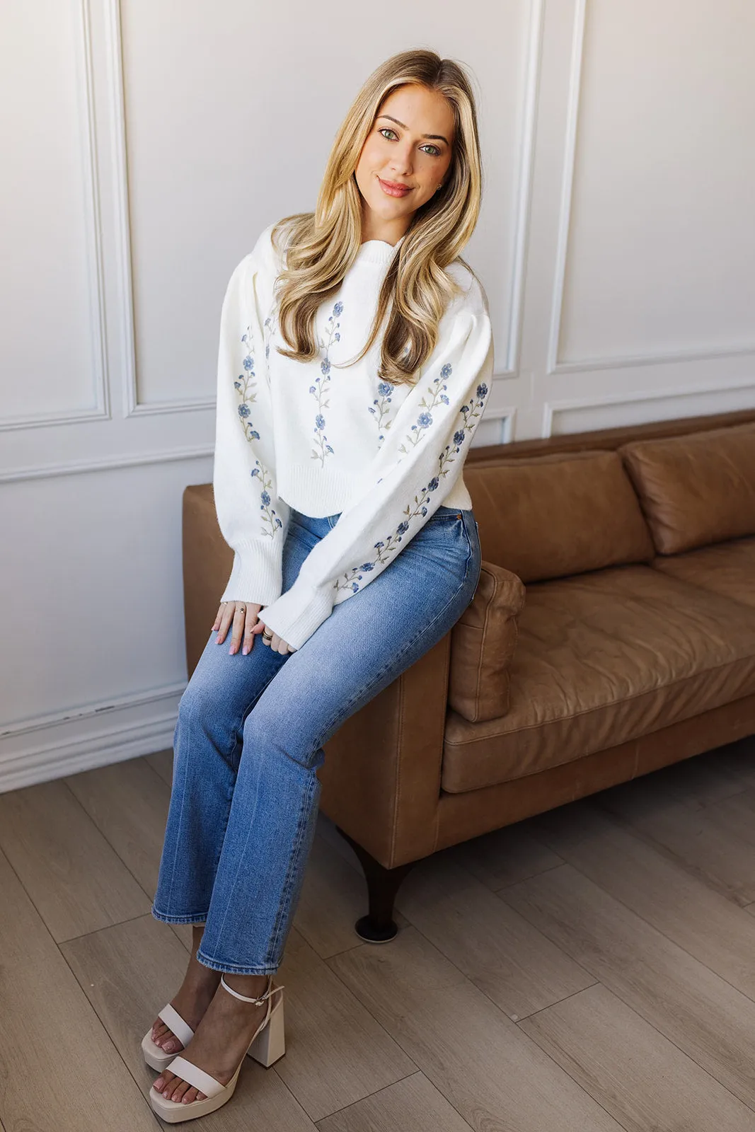 Finding My Way Sweater - Cream sold by The Impeccable Pig product image thumbnail 4