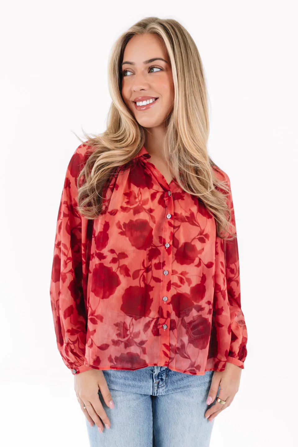Good Impressions Top - Red sold by The Impeccable Pig product image thumbnail 3