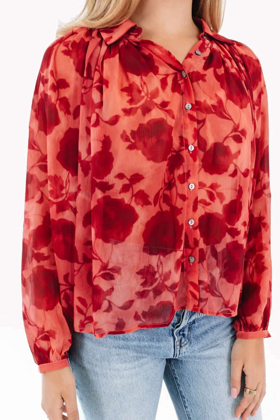 Good Impressions Top - Red sold by The Impeccable Pig product image thumbnail 4