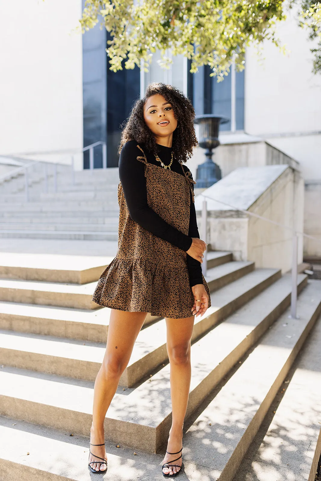 No Comment Dress - Khaki/Black sold by The Impeccable Pig product image thumbnail 2